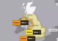 英国的降雪地图精确地显示了飓风强风中更多恶劣天气将袭击的地方